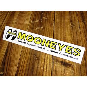 ムーンアイズ ステッカー 車 アメリカン おしゃれ バイク ヘルメット かっこいい ホットロッド MOONEYES ニューバンパー | 