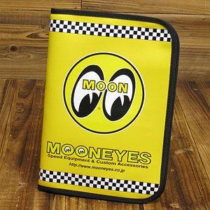 ムーンアイズ 車検証入れ MOONEYES イエロー | 