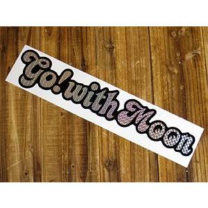 ムーンアイズ ステッカー 車 アメリカン おしゃれ バイク かっこいい ホットロッド Mooneyes プリズム Go With Moon サイズ