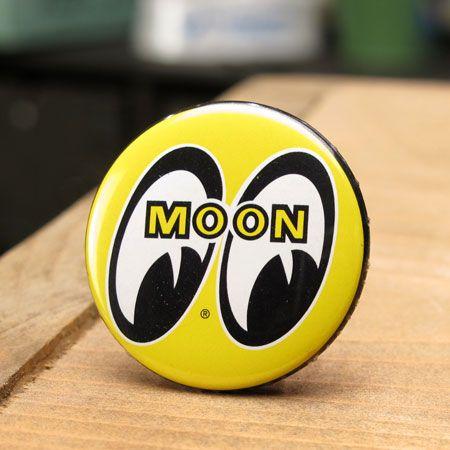 ムーンアイズ 缶バッジ 缶バッチ おしゃれ かっこいい アメリカン