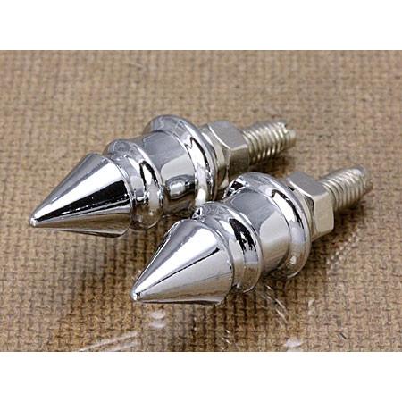 ナンバープレートボルト（ライセンスボルト）2個セット/スパイク