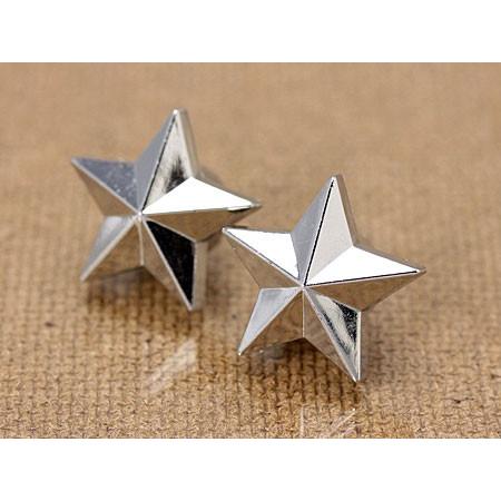 エアバルブキャップ スター（星） 2個セット シルバー | 