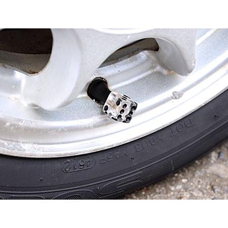 エアバルブキャップ ダイス（サイコロ） 2個セット クリア |  | 01