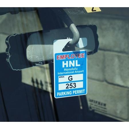 パーキングパーミットタグ ハワイ 雑貨 カー用品 ルームミラー 飾り