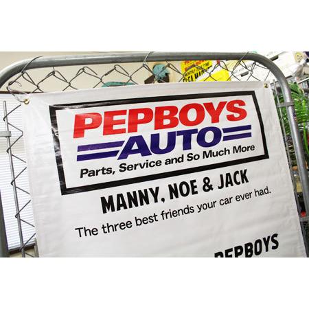 Rakuten ペップボーイズ Pepboys バナー ポスター 壁 インテリア おしゃれ かっこいい ガレージ アメリカ アメリカン雑貨 ガレバナ Promotion Banner Supplystudies Com