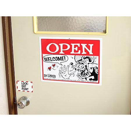 RAT FINK（ラットフィンク） サインプレート サインボード 看板