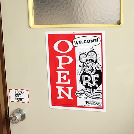 RAT FINK（ラットフィンク） サインプレート サインボード 看板