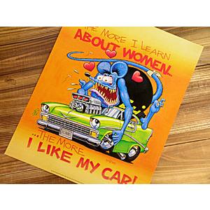 ラットフィンク Rat Fink ポスター About Women Pt Ra167aw Mon Rf 546 U S Junkyard 通販 Yahoo ショッピング