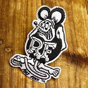 RAT FINK（ラットフィンク） ワッペン アイロン 大人向け おしゃれ