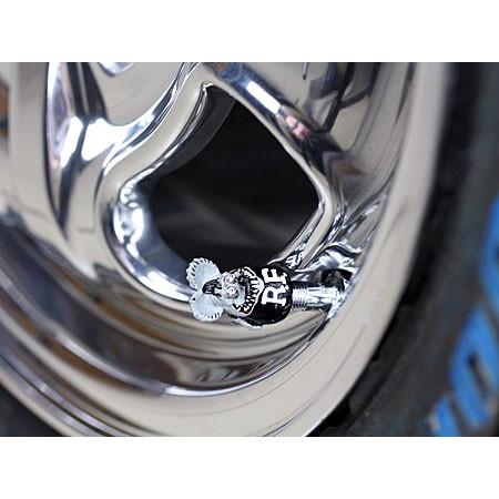 ラットフィンク（RAT FINK） エアバルブキャップ 2個セット グレー | RAT FINK | 01