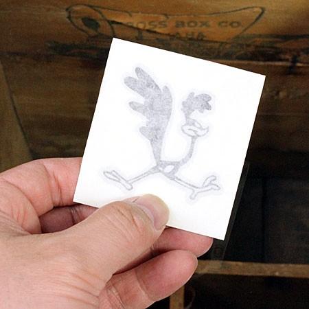 ロードランナー ステッカー ルーニー・テューンズ 車 アメリカン キャラクター バイク ヘルメット 転写 ランニング 右向き サイズS | ロードランナー | 01