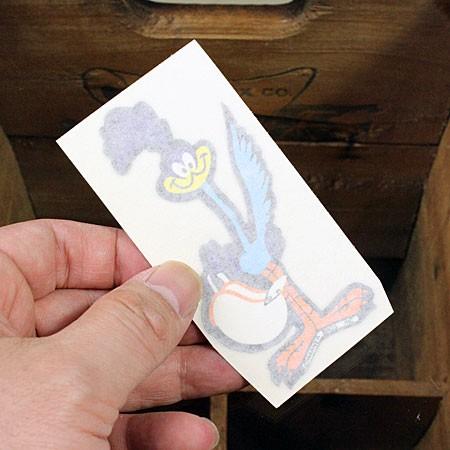 ロードランナー ステッカー ルーニー・テューンズ 車 アメリカン キャラクター おしゃれ バイク ヘルメット 転写タイプ ヘルメット | ロードランナー | 01