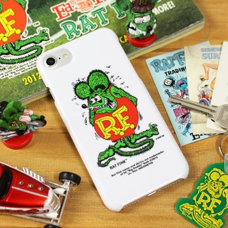 ラットフィンク iPhone ケース iPhoneSE2/8/7/6/6s カバー ジャケット キャラクター アメリカ モンスター RAT FINK スタンド ホワイト＿SA-RAF487WH-MON｜planfirst｜03