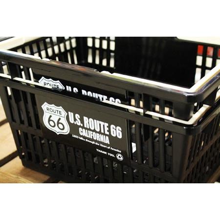 ルート66（ROUTE66） バスケット 収納 かご プラスチック おしゃれ