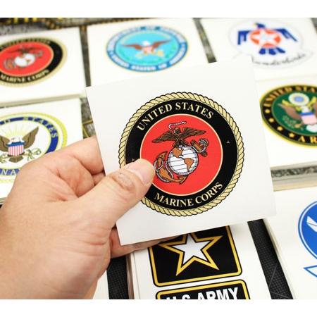 ミリタリー ステッカー US MARINE マリンコープス アメリカ海兵隊