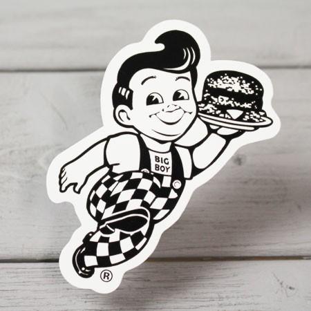 ビッグボーイ Big Boy ステッカー アメリカ キャラクター 車 バイク ヘルメット おしゃれ かっこいい ブラック メール便ok Sc 010bk Hys Sc 010bk Hys U S Junkyard 通販 Yahoo ショッピング