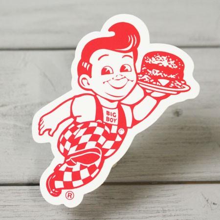 ビッグボーイ Big Boy ステッカー アメリカ キャラクター 車 バイク ヘルメット おしゃれ かっこいい レッド メール便ok Sc 010rd Hys Sc 010rd Hys U S Junkyard 通販 Yahoo ショッピング