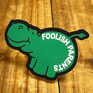 ステッカー 車 アメリカン おしゃれ バイク お歳暮 ヘルメット かっこいい カバ 親馬鹿 動物 メール便ok Sc Ps092 Sxw