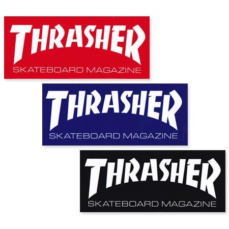 スラッシャー ステッカー ブランド かっこいい おしゃれ アウトドア アメリカン スケボー ストリート 車 バイク スーツケース Thrasher Logo Big Sc 1197 Gen U S Junkyard 通販 Yahoo ショッピング