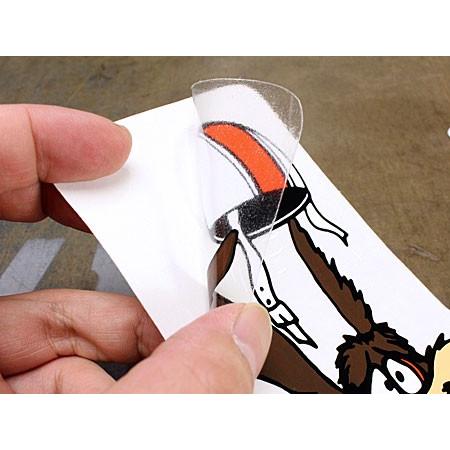 ワイリー・コヨーテ 限定版 シルクスクリーン ワイリー・コヨーテ ステッカー ルーニー・テューンズ 車