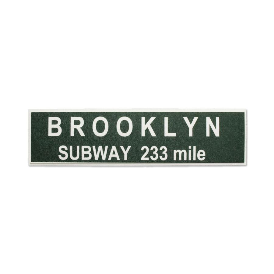ステッカー ウォールステッカー サインプレート アメリカン おしゃれ かっこいい インテリア ニューヨーク ブルックリン Deco Sign Sticker サイズl Brooklyn Sc 1516 Sho U S Junkyard 通販 Yahoo ショッピング