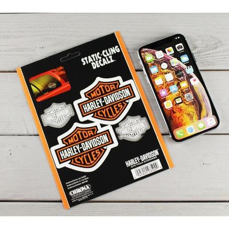 ステッカー ハーレーダビッドソン アメリカン エンブレム おしゃれ かっこいい 車 Static Cling Decalz ガラス用内貼りステッカー 4pセット Sc 3500 Hys U S Junkyard 通販 Yahoo ショッピング