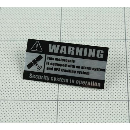 セキュリティ ステッカー ダミー 防犯 バイク アメリカン かっこいい