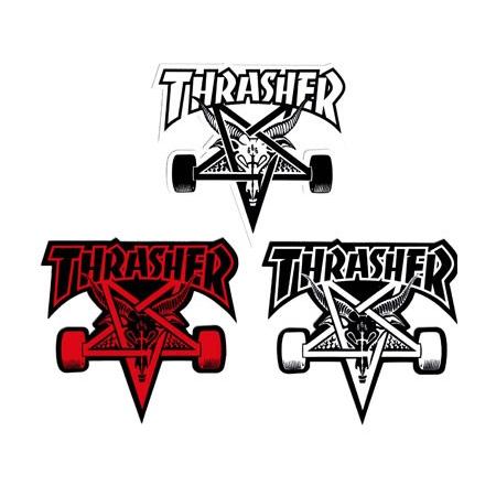 スラッシャー ステッカー ブランド かっこいい おしゃれ アウトドア アメリカン スケボー ストリート 車 バイク スーツケース Thrasher Contraption Sc 492 Gen U S Junkyard 通販 Yahoo ショッピング