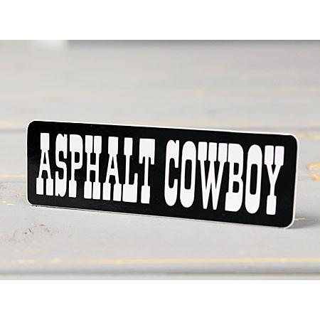 ステッカー ヘルメット 車 アメリカン おしゃれ バイク かっこいい Asphalt Cowboy アスファルトのカウボーイ メール便ok Sc 426 Gen 返品交換不可