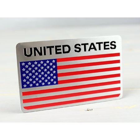 ステッカー 車 国旗 アメリカン おしゃれ バイク かっこいい スーツケース エンブレム アメリカンフラッグ アルミプレート サイズl メール便ok Sc Ae2 Tms Sc Ae2 Tms U S Junkyard 通販 Yahoo ショッピング