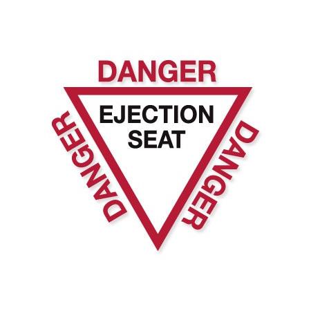 ミリタリー ステッカー アメリカン 車 おしゃれ かっこいい アウトドア スーツケース バイク 戦闘機 Air Fighter Symbols Danger 射出座席 脱出シート ホワイト Sc Afsl9626 Ahd U S Junkyard 通販 Yahoo ショッピング