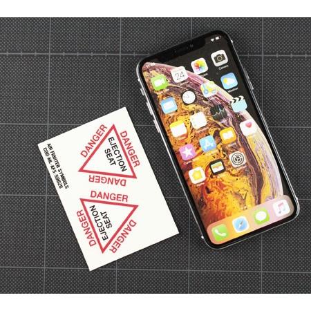 ミリタリー ステッカー アメリカン 車 おしゃれ アウトドア スーツケース バイク 戦闘機 DANGER 射出座席 脱出シート 2Pセット ホワイト |  | 02