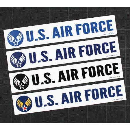 安いそれに目立つ ミリタリー ステッカー Us Air Force アメリカ空軍 世田谷ベース エアフォース アメリカン 車 おしゃれ かっこいい ウイングエンブレム 103型 Lサイズ Aynaelda Com