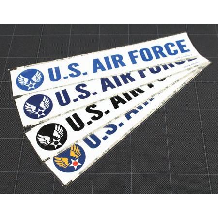 安いそれに目立つ ミリタリー ステッカー Us Air Force アメリカ空軍 世田谷ベース エアフォース アメリカン 車 おしゃれ かっこいい ウイングエンブレム 103型 Lサイズ Aynaelda Com