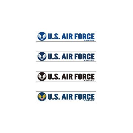 ミリタリー ステッカー Us Air Force アメリカ空軍 世田谷ベース エアフォース アメリカン 車 おしゃれ かっこいい ウイング