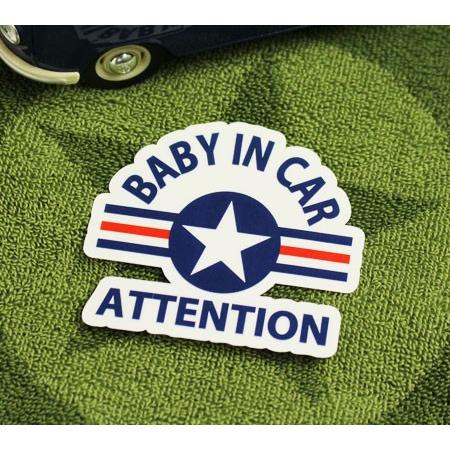 Baby In Car ステッカー 車 赤ちゃん アメリカン 赤ちゃん乗ってます おしゃれ かっこいい Us Air Force サイズs メール便ok Sc Bis11 Lfs Sc Bis11 Lfs U S Junkyard 通販 Yahoo ショッピング