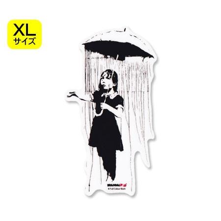 バンクシー ステッカー シール パソコン ウォールステッカー おしゃれ かっこいい スーツケース インテリア アウトドア 車 Banksy Umbrella Girl サイズxl Sc Bnk006xl Gen U S Junkyard 通販 Yahoo ショッピング