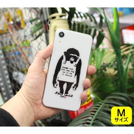 爆安プライス バンクシー ステッカー シール パソコン ウォールステッカー おしゃれ かっこいい Nothing Monkeysign 車 アウトドア スーツケース サイズl インテリア Do