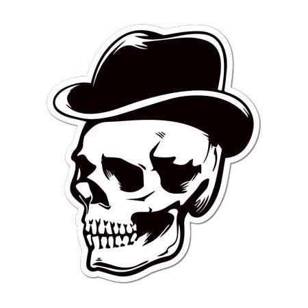 ステッカー アメリカン 車 バイク スカル アウトドア スーツケース