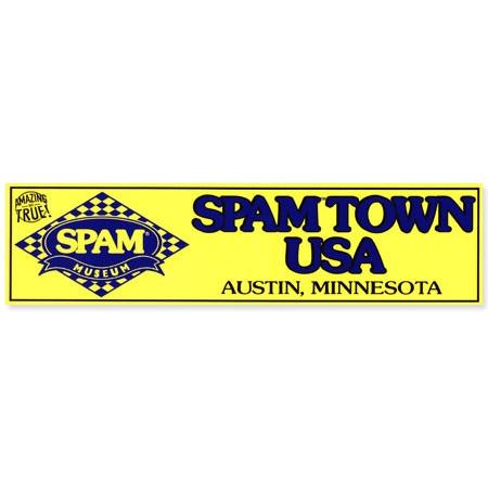 スパム ステッカー 車 スーツケース 旅行かばん 冷蔵庫 アウトドア おしゃれ かわいい アメリカ アメリカン雑貨 Spam Town メール便ok Sc Bsspst Unt Sc Bsspst Unt U S Junkyard 通販 Yahoo ショッピング