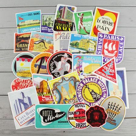 ステッカー スーツケース アメリカン 旅行カバン トラベルステッカー ラゲージラベル レトロ Luggage Labels Old Hotel Labels ５０枚セット Sc C176lb Dlt Sc C176lb Dlt U S Junkyard 通販 Yahoo ショッピング