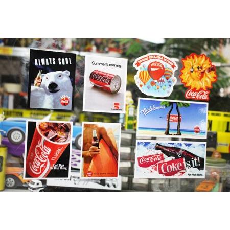 Coca Cola（コカコーラ） ステッカー グッズ アメリカン 車 おしゃれ