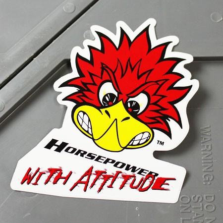 クレイスミス ステッカー 車 アメリカン キャラクター おしゃれ バイク ヘルメット かっこいい ホットロッド Clay Smith ATTITUDE | 