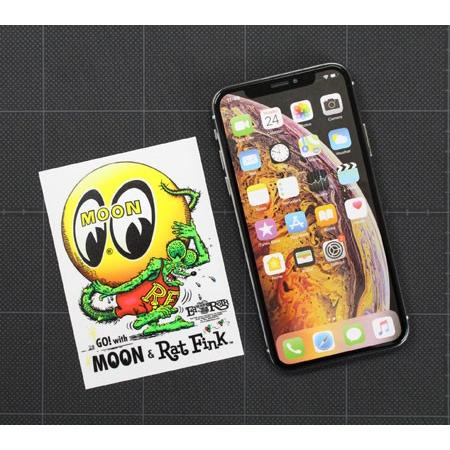 ムーンアイズ ステッカー 車 アメリカン おしゃれ かっこいい バイク