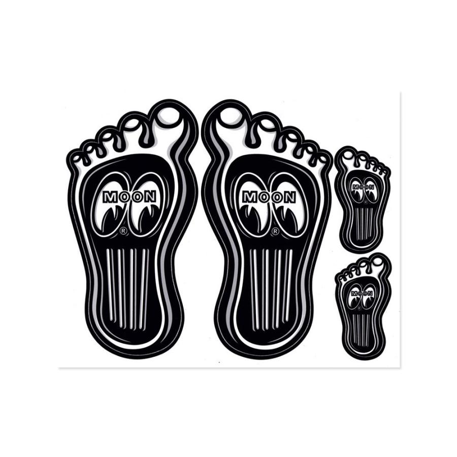 ムーンアイズ ステッカー 車 アメリカン おしゃれ バイク ヘルメット かっこいい アメ車 ホットロッド Mooneyes ベアフットガスペダルステッカーセット Sc Dm239 Mon U S Junkyard 通販 Yahoo ショッピング