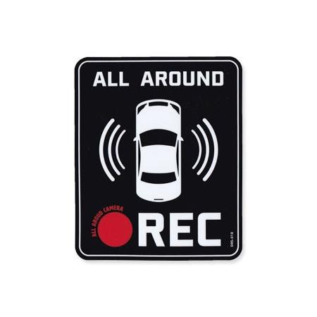 ドライブレコーダー ステッカー おしゃれ ドラレコ 車 安全 防犯 セキュリティ カーステッカー サイズm メール便ok Sc Drs018 Gen U S Junkyard 通販 Yahoo ショッピング