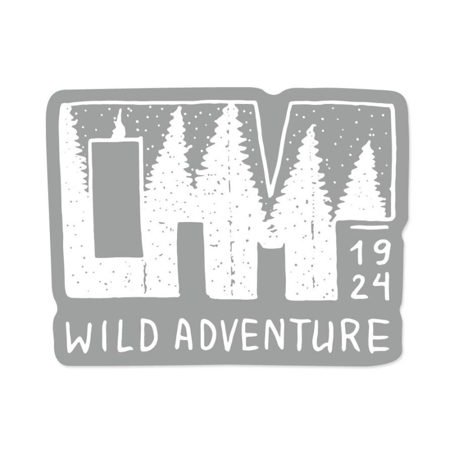 ステッカー アウトドア キャンプ おしゃれ アメリカン 車 スーツケース かっこいい Forest Camp Decals Wild Adventure Sc Fc006 Ahd U S Junkyard 通販 Yahoo ショッピング