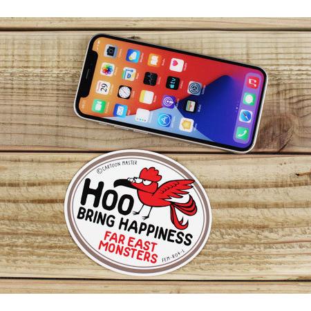 Far East 新品同様 Monsters ステッカー おしゃれ 車 アウトドア スーツケース 鳳凰 お守り 幸運 かっこいい 世田谷ベース Hoo かわいい ミリタリー