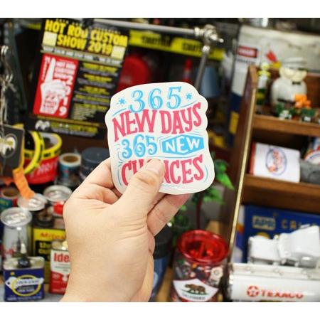 ステッカー アメリカン おしゃれ かっこいい 車 カーステッカー ことわざ グレイトフルレタリングステッカー 365日新しい日 365日新しいチャレンジ Sc Gls001 Ahd U S Junkyard 通販 Yahoo ショッピング