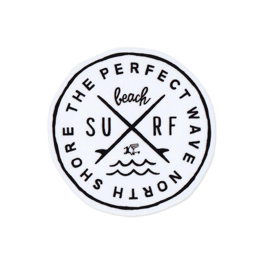 ハレイワハッピーマーケット 優先配送 ステッカー シール おしゃれ サーフィン ハワイ 雑貨 パソコン アウトドア Happy Haleiwa Wave バイク Market 車 Perfect サイズm